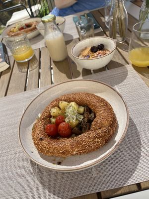 Breakfastt  at Mod Santorini in Santorini