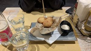 Vegan nuggets at DoGali Burgers in Rovereto