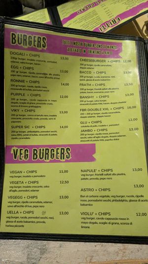  at DoGali Burgers in Rovereto