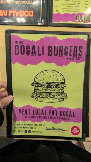  at DoGali Burgers in Rovereto