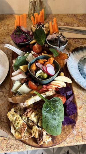 Veggie board  at Ao Largo in Odeceixe