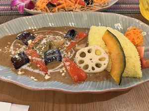 Okinawa massaman curry  at Tropical Massaman in Chatan