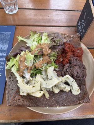 Galette „Jardinière"  at Pti Breizh in Hamburg