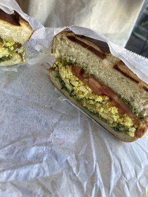 Tofu scramble at GreenPot in Brooklyn