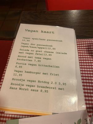   at Pannekoekhuis De Nachtegaal in Rotterdam