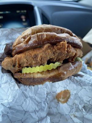 Chkn Sandwich was just ok  at Solár: A Vegan Eatery in Tempe