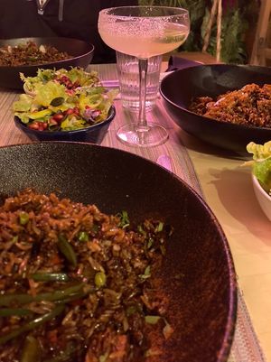 Chaulafan aka fried rice with tofu at LUCHA LIBRE in Lausanne