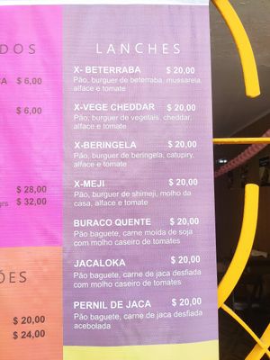 Lanches at Quintal Vegan & Veggie in Sao Paulo