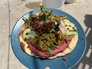 Naan  at Mamaona in Montpellier