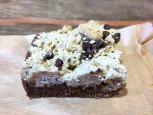 Vegan brookie at Mamaona in Montpellier