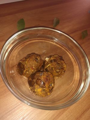 Bolinho de beringela at Pura Resina in Sao Paulo