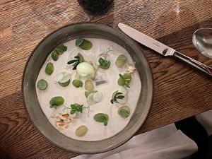 Ajo blanco at Bravoure in Oost-vlieland