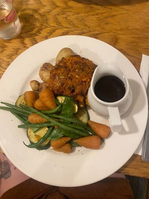 Without gravy  at The Woolpack Inn in Christchurch