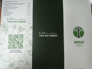 Menu Green Point at Green Point in Aveiro