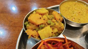 pumpkin-potato  at Govindas in Almaty