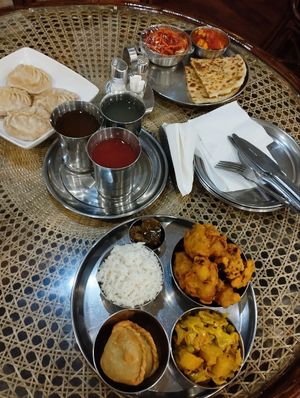   at Govindas in Almaty