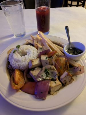 Purple corn drink is a must... at Inka in Palm Springs