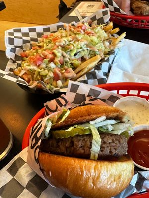 juicyu lucy burger at FRANCIS in Minneapolis