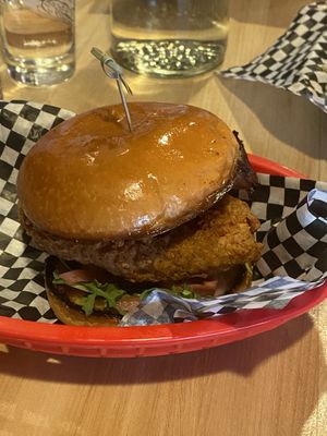 Hunny Dijon chicken sandwich   at FRANCIS in Minneapolis