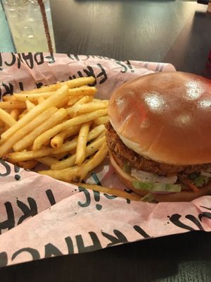 The MN Spicy Chicken Sandwich. A serious crunch with every bite. at FRANCIS in Minneapolis