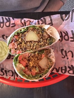 Breakfast burrito   at FRANCIS in Minneapolis