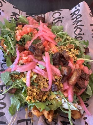 Loaded fries (amazing)   at FRANCIS in Minneapolis