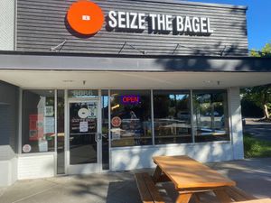 Store Front at Seize The Bagel - Cascade Park in Vancouver