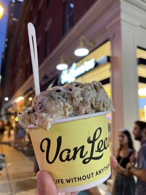 PB brownie honeycomb. It’s to die for!!  at Van Leeuwen Ice Cream - City Center in Philadelphia