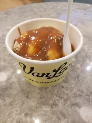 PB Honeycomb with Salted Caramel at Van Leeuwen Ice Cream - City Center in Philadelphia