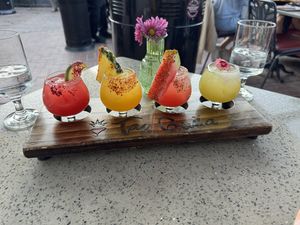 Margarita flight  at Tac/Quila in Palm Springs