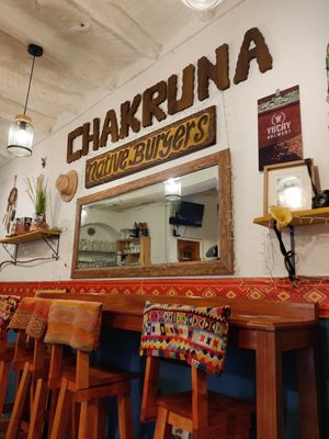  at Chakruna Native Burgers in Cusco