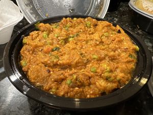 Baingan Bhartha  at The Hyderabad Indian Grill in Bloomington
