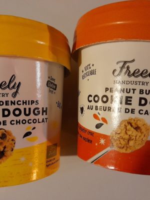 No icecream,just dough at Kultur Végane in Saint-brieuc