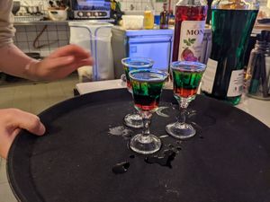 Æro shots- on fire! at Marstang in Marstal
