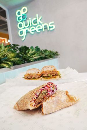  VEGAN FRENCHY WRAP at Quick Greens - Funan Ctr in Central Singapore