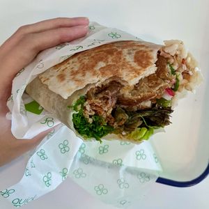 Kung Fu'd Wrap at Quick Greens - Funan Ctr in Central Singapore