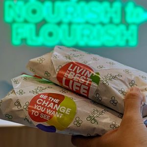 Wraps at Quick Greens - Funan Ctr in Central Singapore