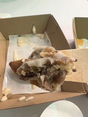 What’s in the Kibbeh   at Quick Greens - Funan Ctr in Central Singapore