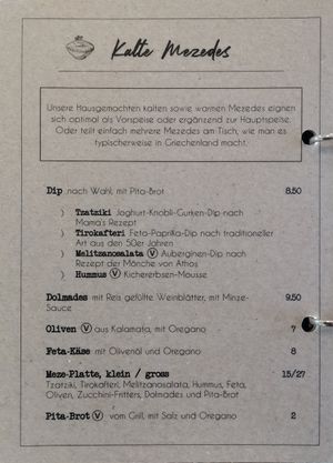 V=vegan at Oh my Greek! in Zurich