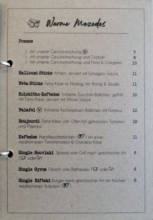 V=vegan at Oh my Greek! in Zurich