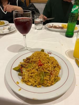   at La Paella de la Reina in Madrid