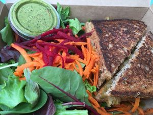 Tempeh Rueben  at Provisions Natural Foods Cafe in Sag Harbor