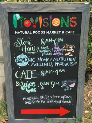 The Board at Provisions Natural Foods Cafe in Sag Harbor