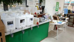 Eco-friendly household items at Jigushop - Yeonnam District 지구샵 홈&베이커리 연남점 in Seoul