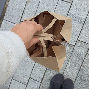 If you don't bring your own containers... at Jigushop - Yeonnam District 지구샵 홈&베이커리 연남점 in Seoul