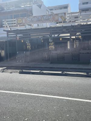 Shop front at Scotch Mist in Tenerife