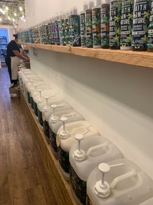 Refill station at Sage's Health Store in Surbiton