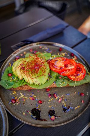 Avocado bread   at Lykke Cafe und Bar in Flensburg