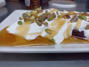 Beterraba com Iogurte at Fangas Veg in Coimbra