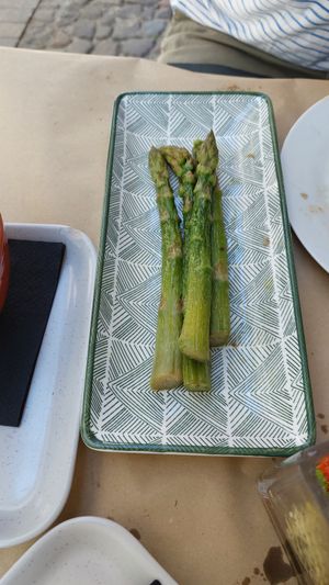Asparagus, sorry only remembered the picture half way through.. at Fangas Veg in Coimbra